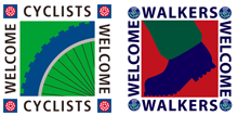 Cyclists-and-Walkers-Welcome